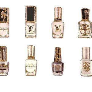 Design District Premium Nail Polish Collection Canvas Wall Decor